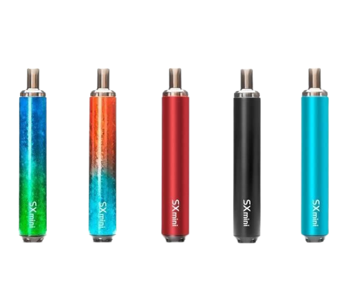 【套裝組合】SXmini MK Pro Class 高階(雕花) / SXmini MK Pro Air Class 低階(平滑面) / 空倉2入 / 成品芯5入(0.8/1.0) (芯通用UWELL G 系列)