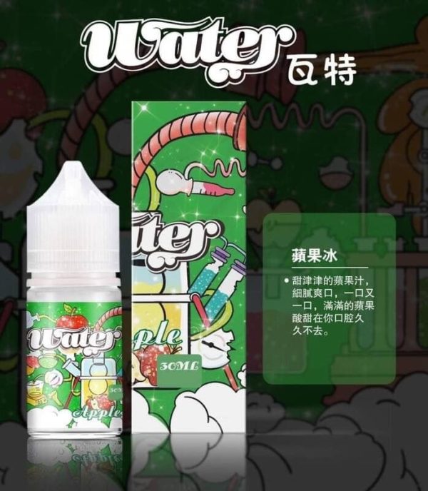 WATER 瓦特【小煙油 30ML】美國品牌 瓦特 WATER 百香果 豆綠 藍莓 老冰棍 紅心芭樂 檸檬 荔枝 芒果 葡萄 西瓜哈密瓜 冰泉薄荷 鳳梨 奇異果 草莓蜜桃 青蘋果