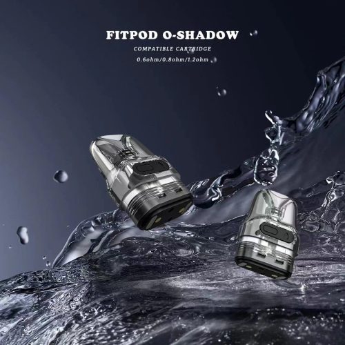 vapedia.net 【小煙主機】FITPOD O-SHADOW POD 30W 滑動式可調吸阻 三段強度 七彩LED燈 大電力1000mAh { 通用 OXVA XLIM PRO 30W 小蠻牛 }